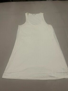 Soft Joie White Scoop Neck Sleeveless Mini Dress